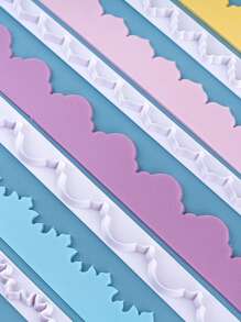 4pcs Scallop Trim Design Cookie Cutter - White - View 2