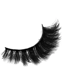 4pairs Full Strip Cat Eye False Eyelashes Strip Lashes, Lashes, Eyelashes, Fake Lashes - Black - View 4