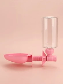 1pc 500ml Plastic Automatic Water Dispenser, Color Random, Can Be Hung In Cage, Suitable For Small And Medium-sized Cats And Dogs - Multicolor - View 4