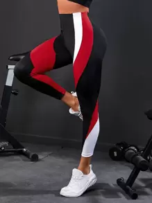 SHEIN Sport Gameset Leggings sportivi color block