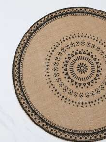 4入組曼陀羅圖案餐墊 - 彩色 - 查看 6