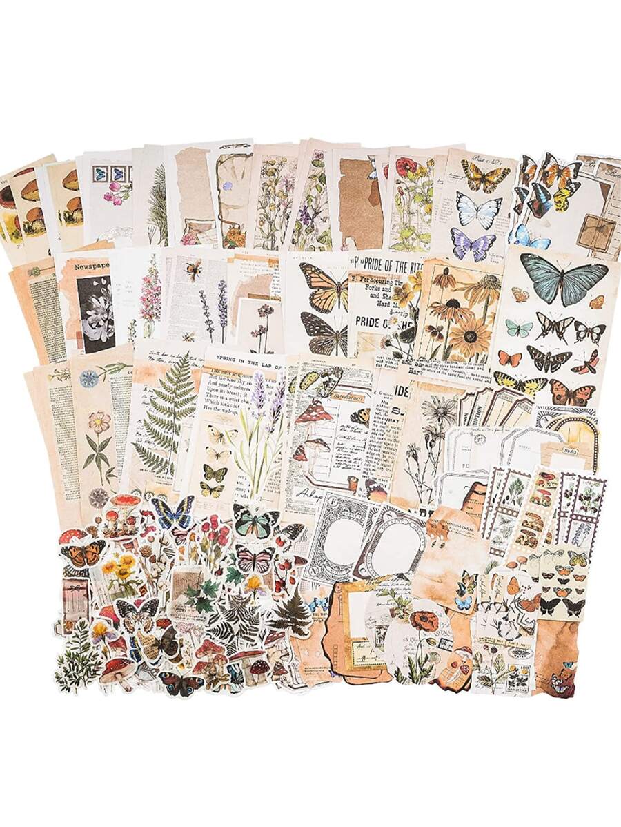 200pcs Mixed Pattern Memo Paper Back To School - Multicolor - View 1