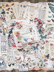 200pcs Mixed Pattern Memo Paper Back To School - Multicolor - View 2