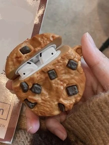 卡通饼干硅胶耳机壳 兼容苹果系列无线耳机型号保护套 - 彩色 - 查看 3