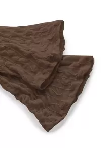 SHEIN ICON 90年代鐘形袖前繫帶紋理質感薄透上衣