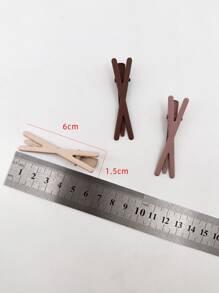 3 chiếc Kẹp tóc chắc chắn để tạo kiểu hàng ngày Thích hợp cho việc hẹn hò trong khuôn viên trường Kỳ nghỉ du lịch hàng ngày Thông thường - Nhiều màu - Xem 5