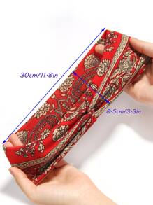 波西米亚风 2 件佩斯利花纹打结头带 发带 头巾头带 吸汗带