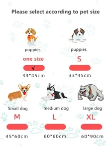 20 piezas Almohadilla para entrenamiento de mascotas - Rosa - Ver 5