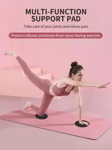 2入組瑜伽墊 - 黑色 - 查看 8