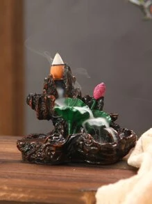 1pc Hill Design Incense Burner - Multicolor - View 6