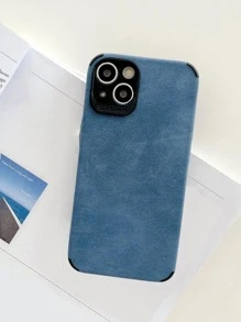 Ốp điện thoại trơn, phiên bản quốc tế, không phải phiên bản nội địa. - Màu xanh bụi bặm - Xem 2