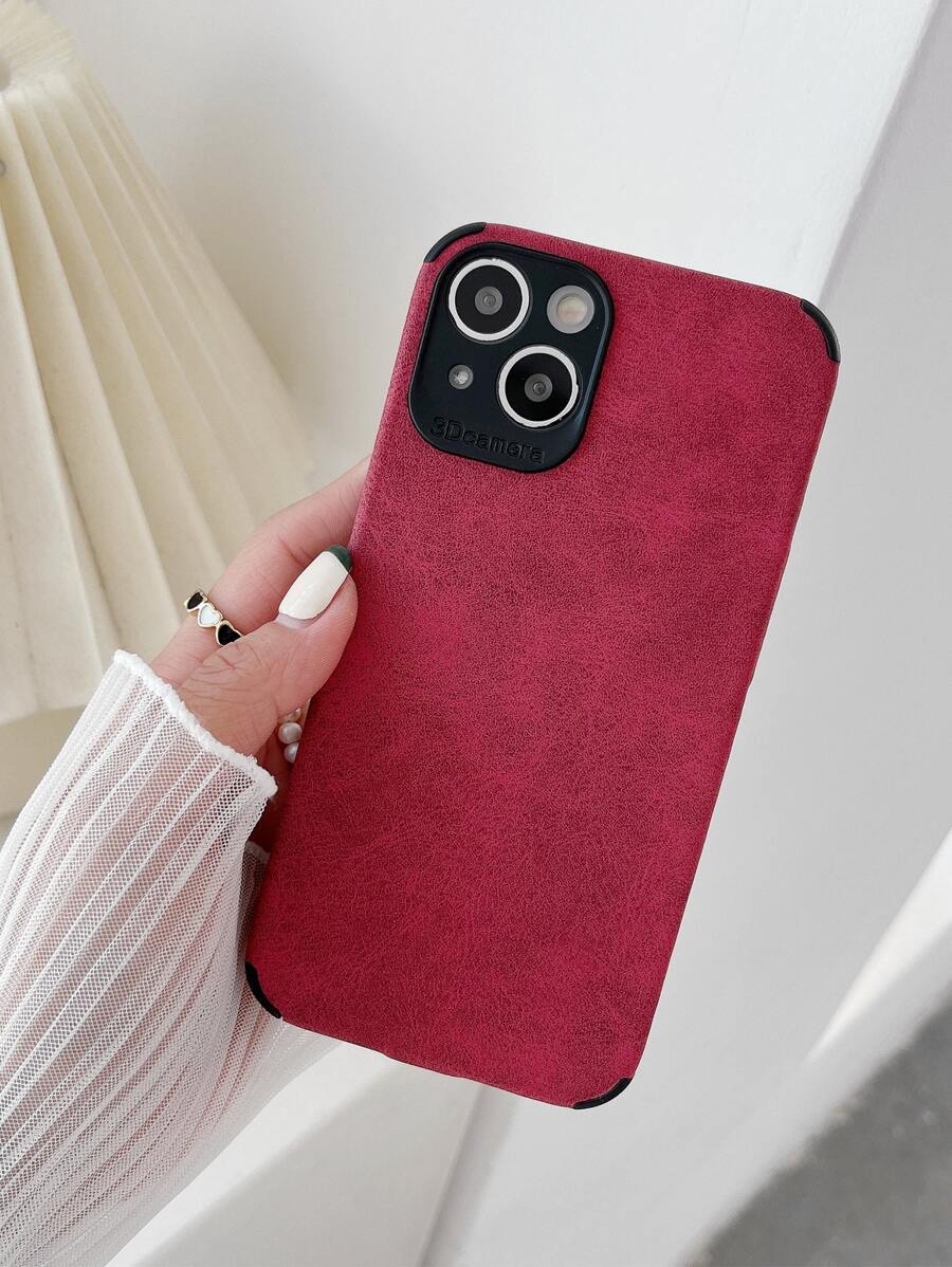 Funda de teléfono minimalista, versión internacional, no la versión nacional - Burdeos - Ver 1