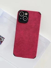 Funda de teléfono minimalista, versión internacional, no la versión nacional - Burdeos - Ver 2