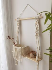 1入木板編織牆面裝飾 - 彩色 - 查看 2