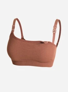 SHEIN Conjunto de 5 Sólidos Sujetadores de Maternidad para Mamá