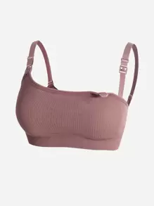 SHEIN Conjunto de 5 Sólidos Sujetadores de Maternidad para Mamá