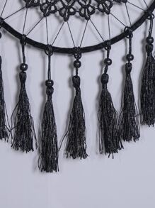 1PC Touw Handgemaakte Haak Kant Polyester Kwast Muurdecoratie, Woondecoratie, Kamerdecoratie, Muurdecoratie
