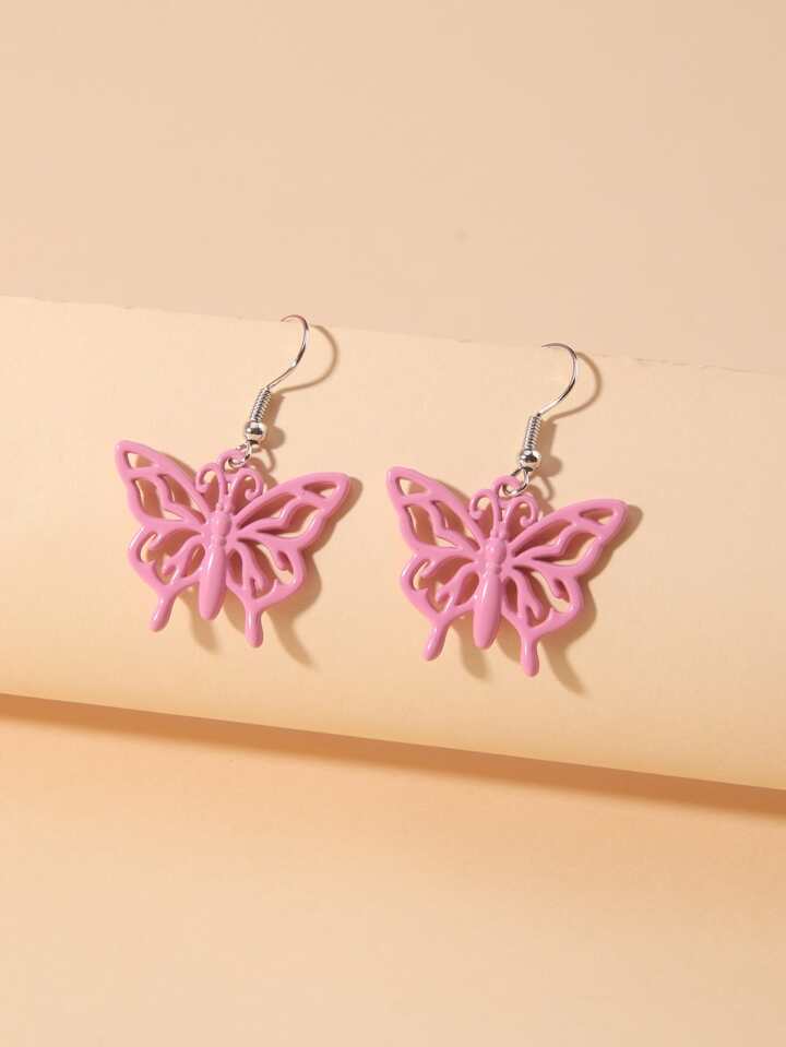 Romwe butterfly earrings best sale