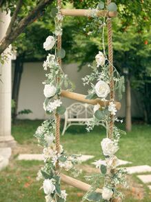 1 cái hoa nhân tạo Vine - Nhiều màu - Xem 1