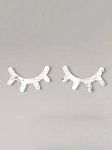 1 set autocolant de perete cu oglindă PMMA, design de desene animate, autocolant argintiu pentru decorarea camerei, decor de perete, oglindă de perete, oglindă pentru cameră, decor de baie, decor de living - Argint - Vizualizare 2