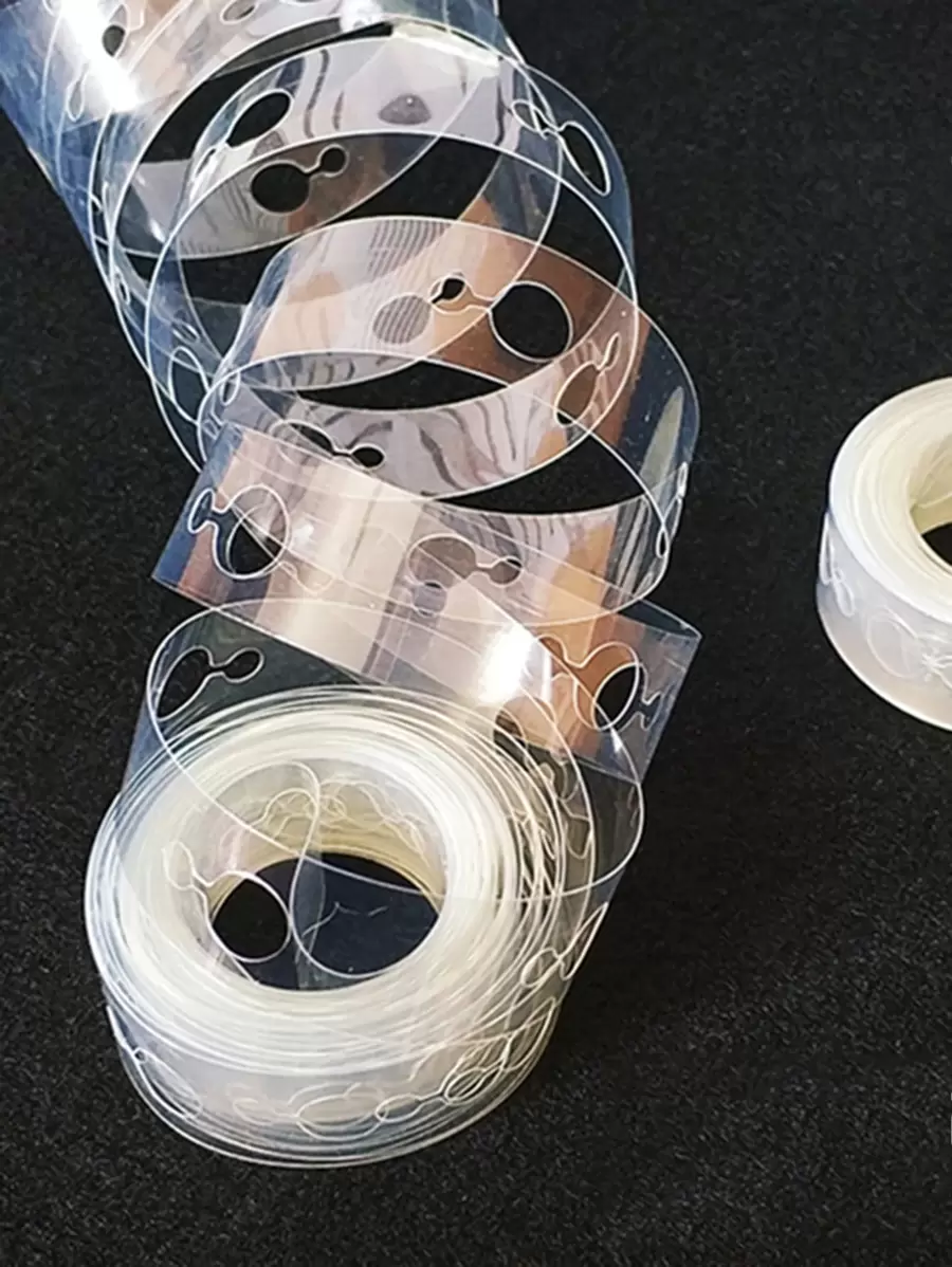 1卷透明氣球鏈 - 無色 - 查看 1