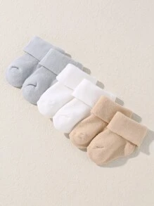 6pairs Baby Mixed Color Socks - Multicolor - View 2