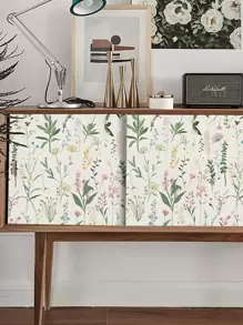 1卷花和植物印花牆紙 - 彩色 - 查看 5