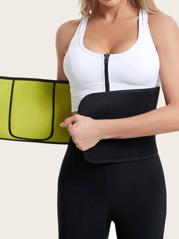 Sports Outdoor Synthetic Rubber Workout Abdomen Belt Shapewear Waist Trainer Corset