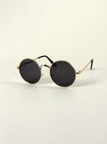 Toddler Boys Round Frame Sunglasses - Multicolor - View 4