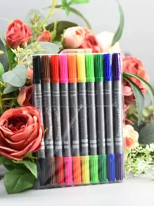 10入組混色雙頭馬克筆 - 彩色 - 查看 1