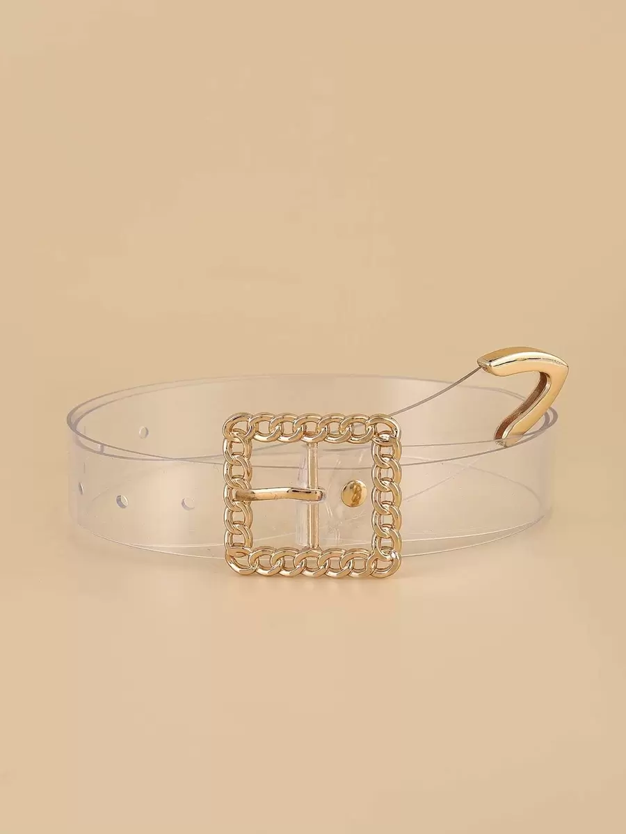 1pc Women's Versatile Belt With 3-Position Buckle Summer, School Fall, Autumn, Halloween