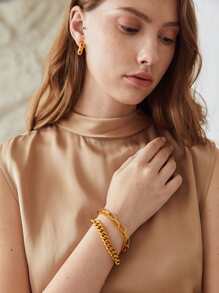 MOTF PREMIUM 3PCS MINIMALIST CHAIN BRACELET