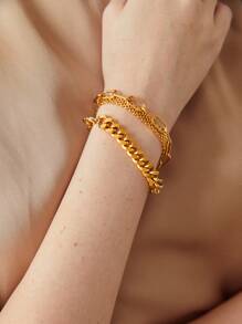 MOTF PREMIUM 3PCS MINIMALIST CHAIN BRACELET