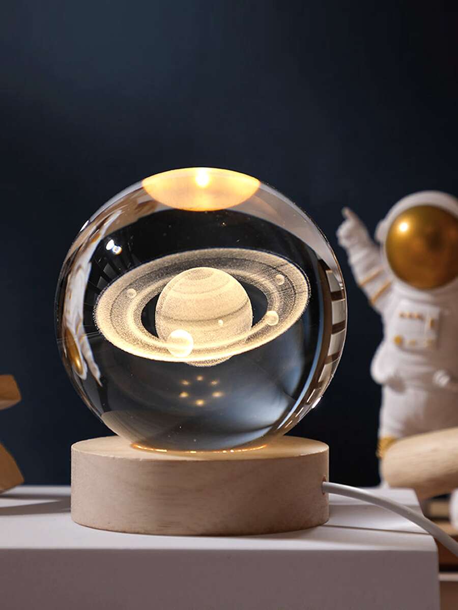 行星設計客廳臥室裝飾燈禮品 - 黃色 - 查看 1
