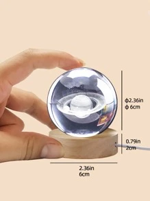行星設計客廳臥室裝飾燈禮品 - 黃色 - 查看 3