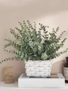 10入組人造植物 - 綠色 - 查看 1