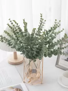 10入組人造植物 - 綠色 - 查看 3