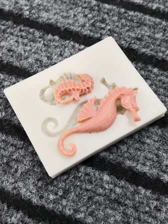 1入組海馬設計DIY矽膠模具