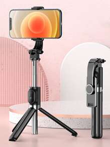 1 pieza Trípode de palo selfie inalámbrico - Negro - Ver 1