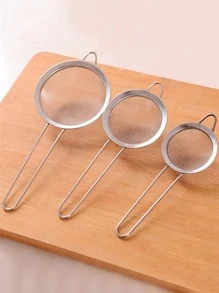 1入組不銹鋼網紗过滤器 - 銀色 - 查看 1