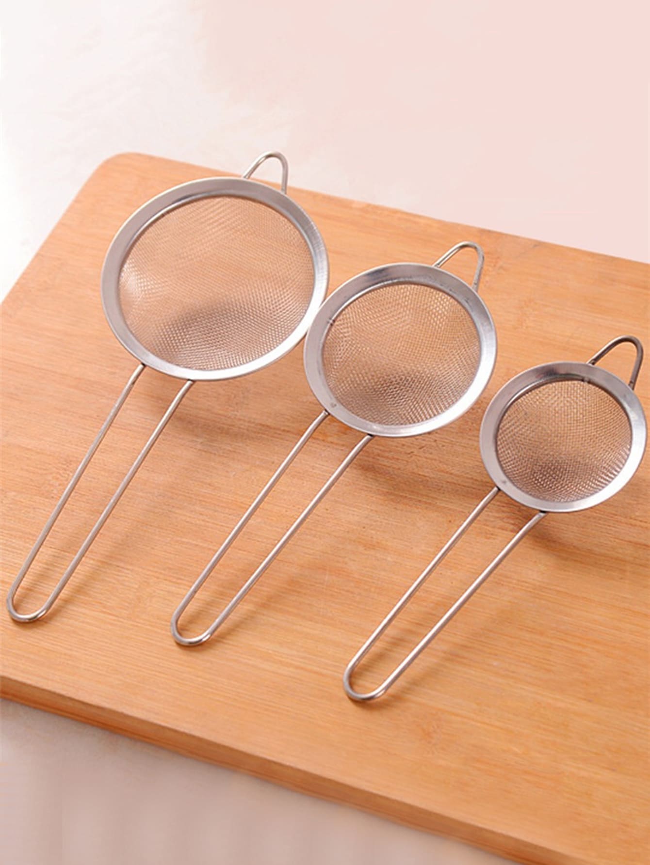 1入組不銹鋼網紗过滤器 - 銀色 - 查看 1