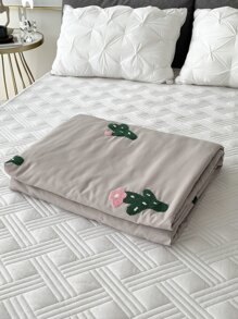 Colcha cactus tufted guateado - Gris Claro - Ver 2