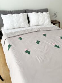 Colcha cactus tufted guateado - Gris Claro - Ver 3