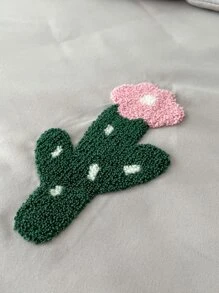 Colcha cactus tufted guateado - Gris Claro - Ver 4