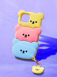 ROMWE Kawaii 熊設計手機外殼 - 彩色 - 查看 1