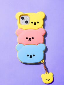 ROMWE Kawaii 熊設計手機外殼 - 彩色 - 查看 2
