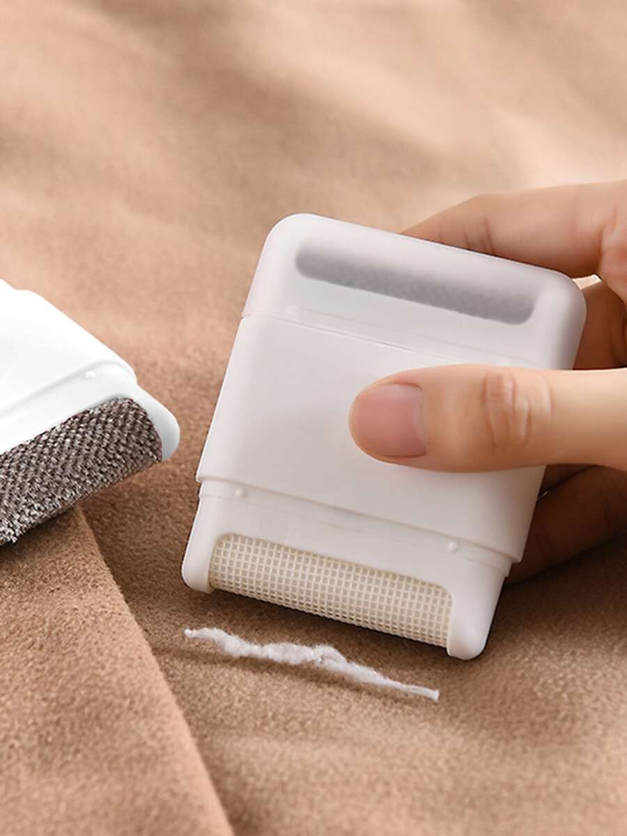 1pc Manual Doublesided Lint Remover For Trimming Fluffy Balls On