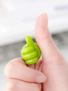 10 cái Móc ngón tay cái sáng tạo ngẫu nhiên, Bộ sắp xếp cáp, Bộ giữ bộ chuyển đổi Giá đỡ cáp, Phụ kiện dây buộc Kẹp dây sắp xếp, Bộ lưu trữ dây cố định cáp Vòng lặp cáp dữ liệu USB - Nhiều màu - Xem 4