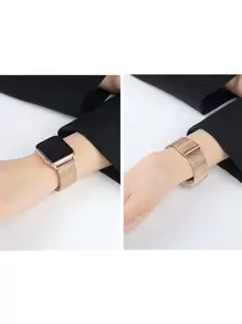 不銹鋼錶帶適用於Apple Watch - 玫瑰金 - 查看 5