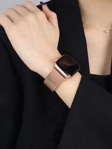 不銹鋼錶帶適用於Apple Watch - 玫瑰金 - 查看 6